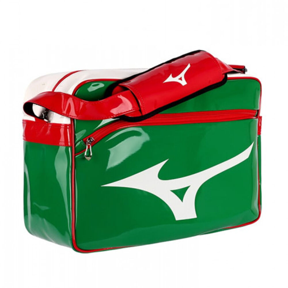 Borse Mizuno Judo RB Enamel M Uomo - Verdi/Rosse - 83647-ZUVG